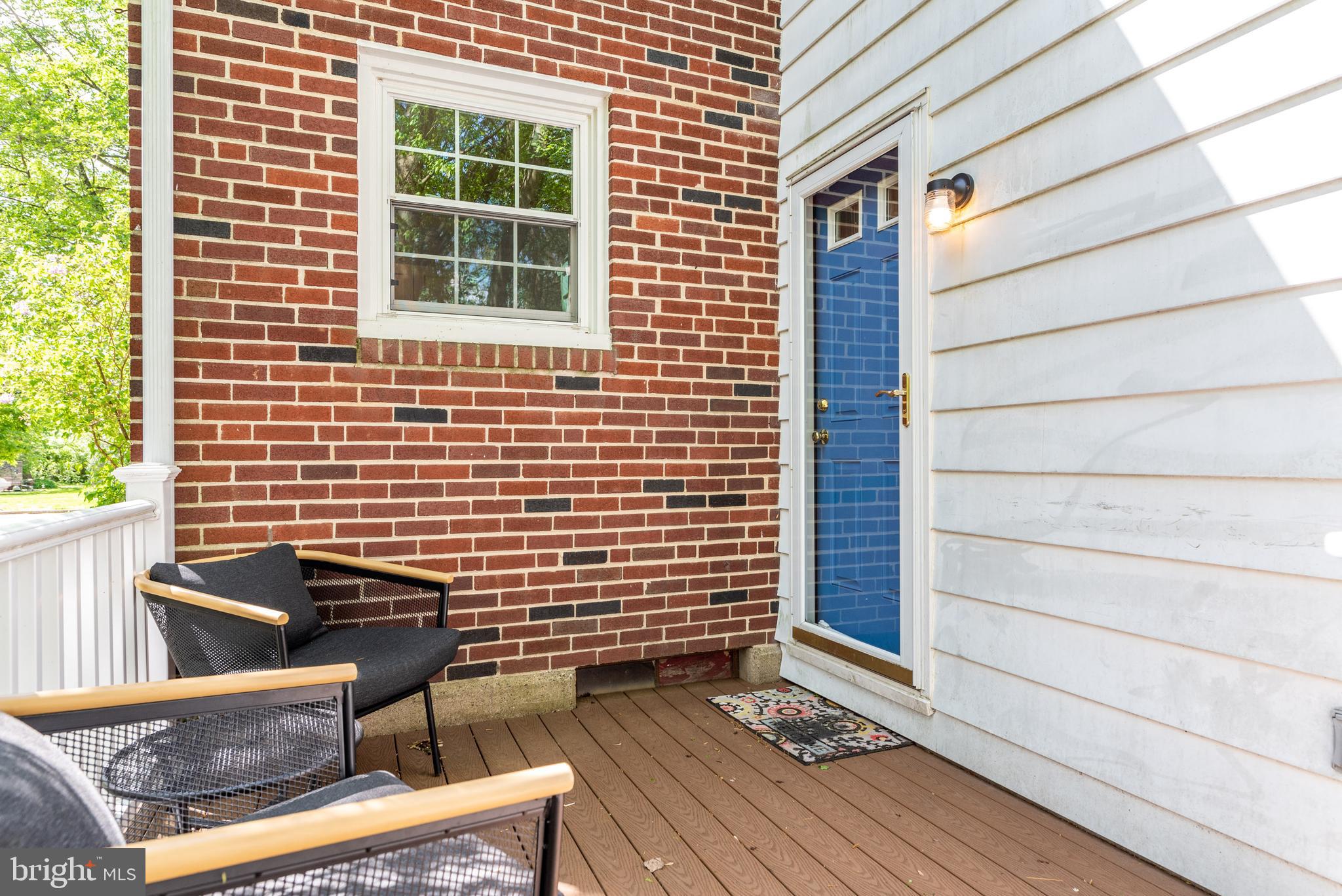 307 Rutgers Avenue Swarthmore, PA 19081 - Photo 15 of 42 Deck Overlooking Yard