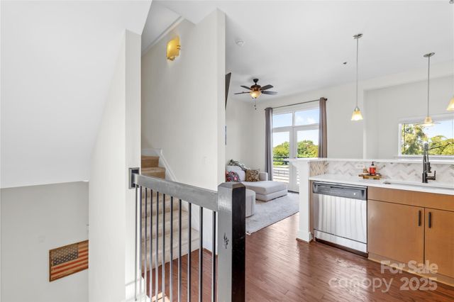 a view of a kitchen and a sink