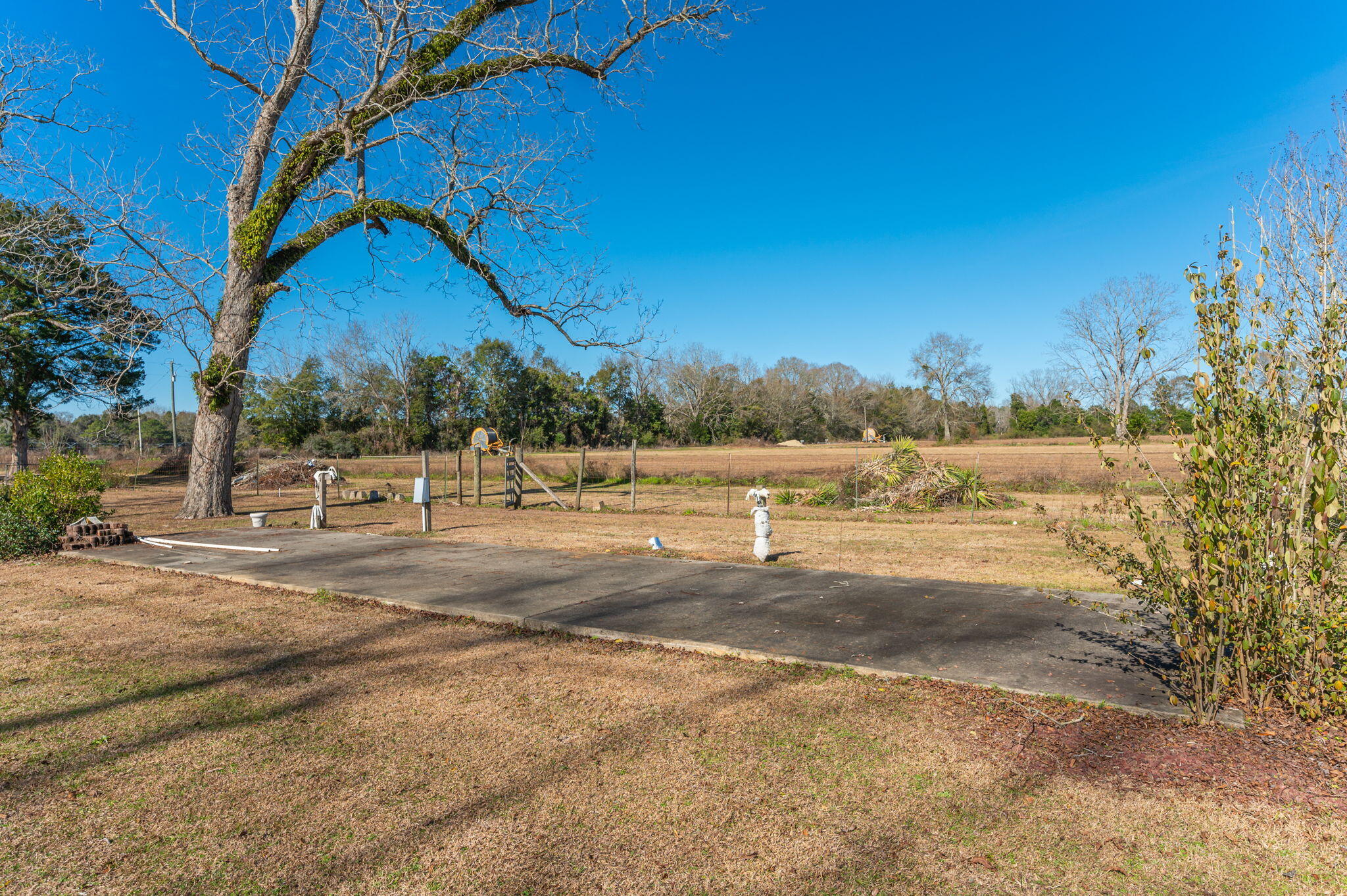5303 Griffith Mill Road Baker, FL 32531 - Photo 9 of 58 a view of a yard with a house