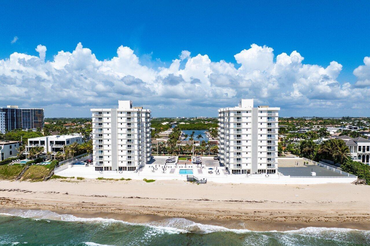 4511 South Ocean Boulevard, Unit 206 Highland Beach, FL 33487 - Photo 15 of 21 a view of ocean view and beach