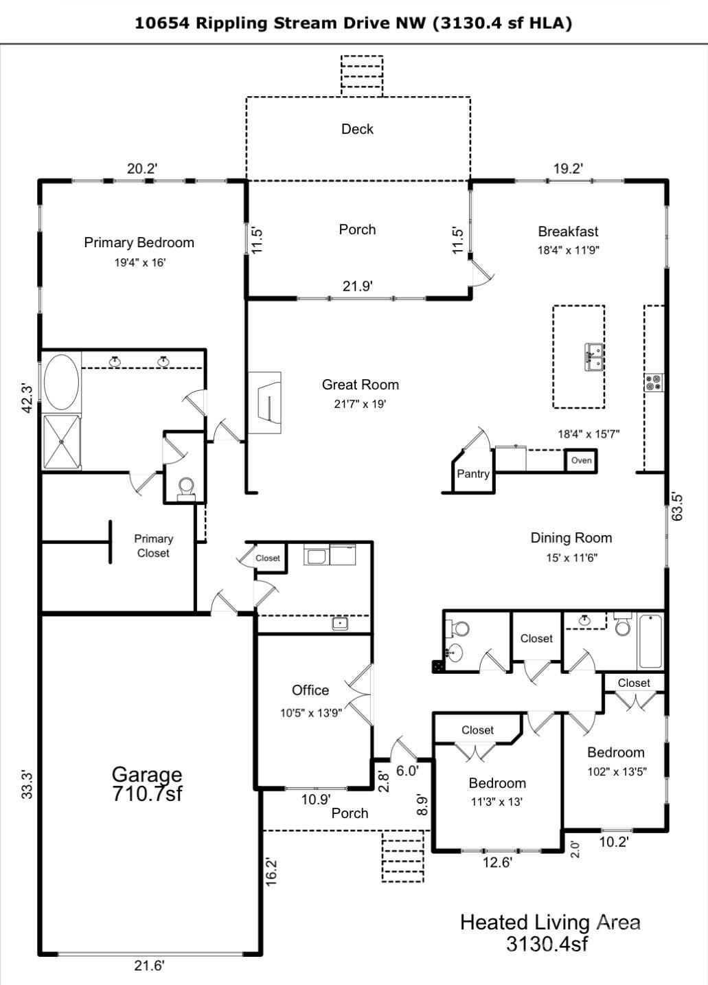 10654 Northwest Rippling Stream Drive Concord, NC 28027 - Photo 37 of 37