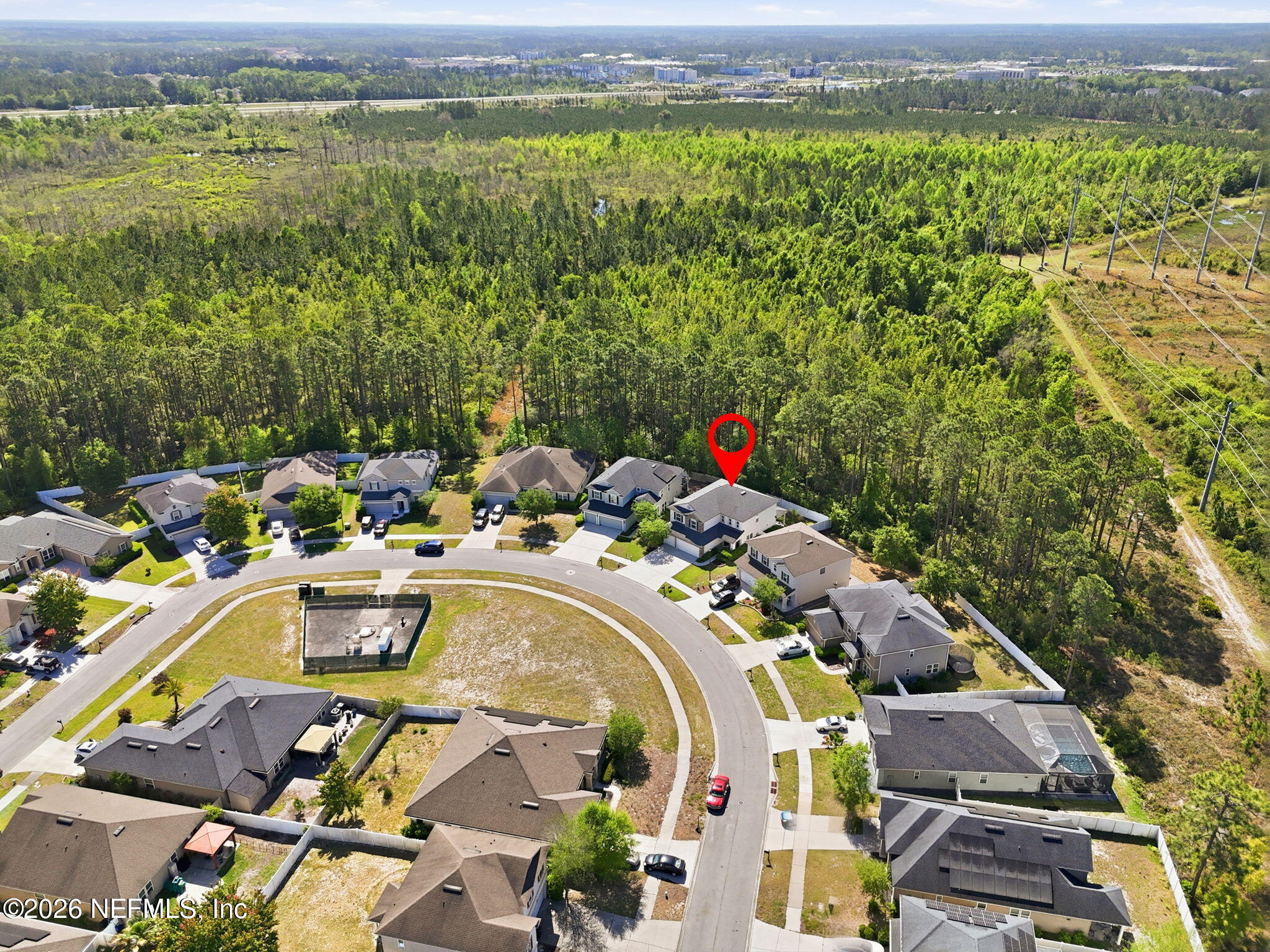 1090 Wetland Ridge Circle Middleburg, FL 32068 - Photo 67 of 87 Aerial Street View with Preserve View