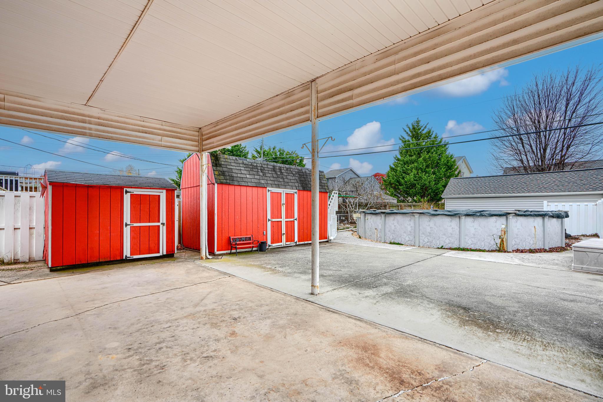 3118 Lynch Road Sparrows Point, MD 21219 - Photo 12 of 46 a view of a porch with a yard