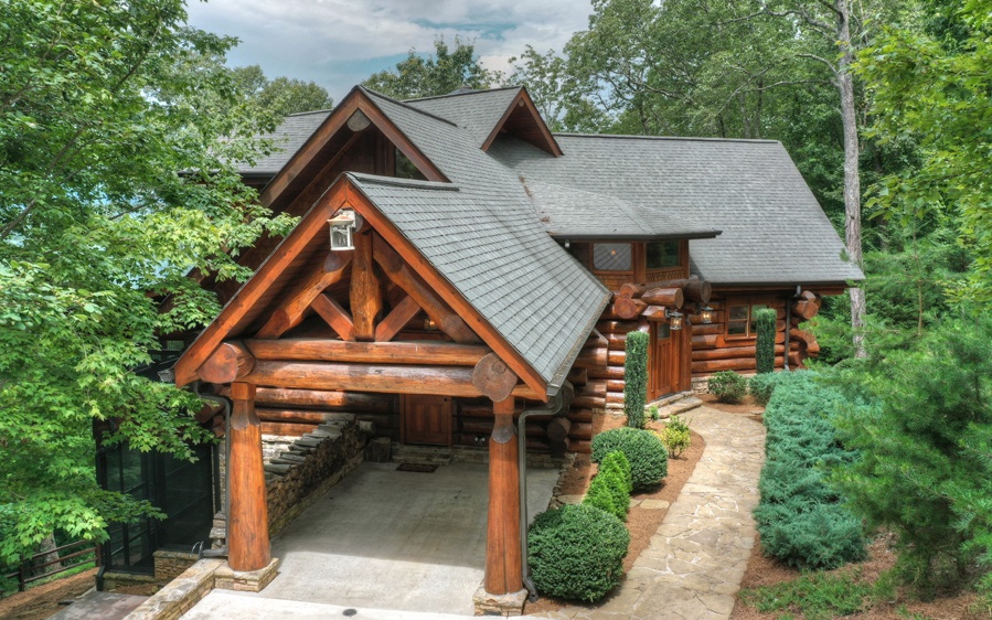 602 Overlook Drive Blue Ridge, GA 30513 - Photo 2 of 4 an aerial view of a house