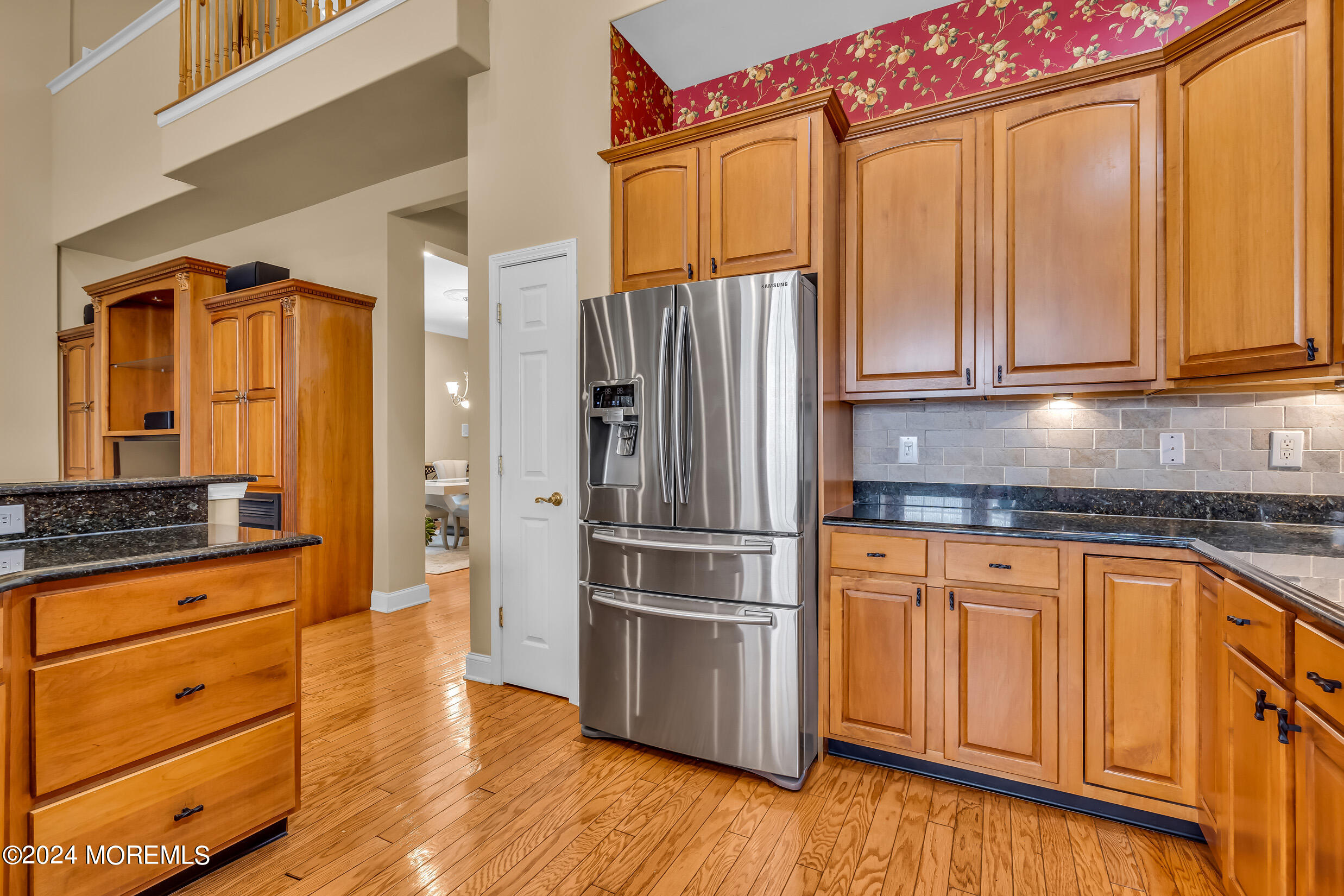 14 Headwaters Place Barnegat, NJ 08005 - Photo 27 of 68 a kitchen with granite countertop wooden floors stainless steel appliances and cabinets