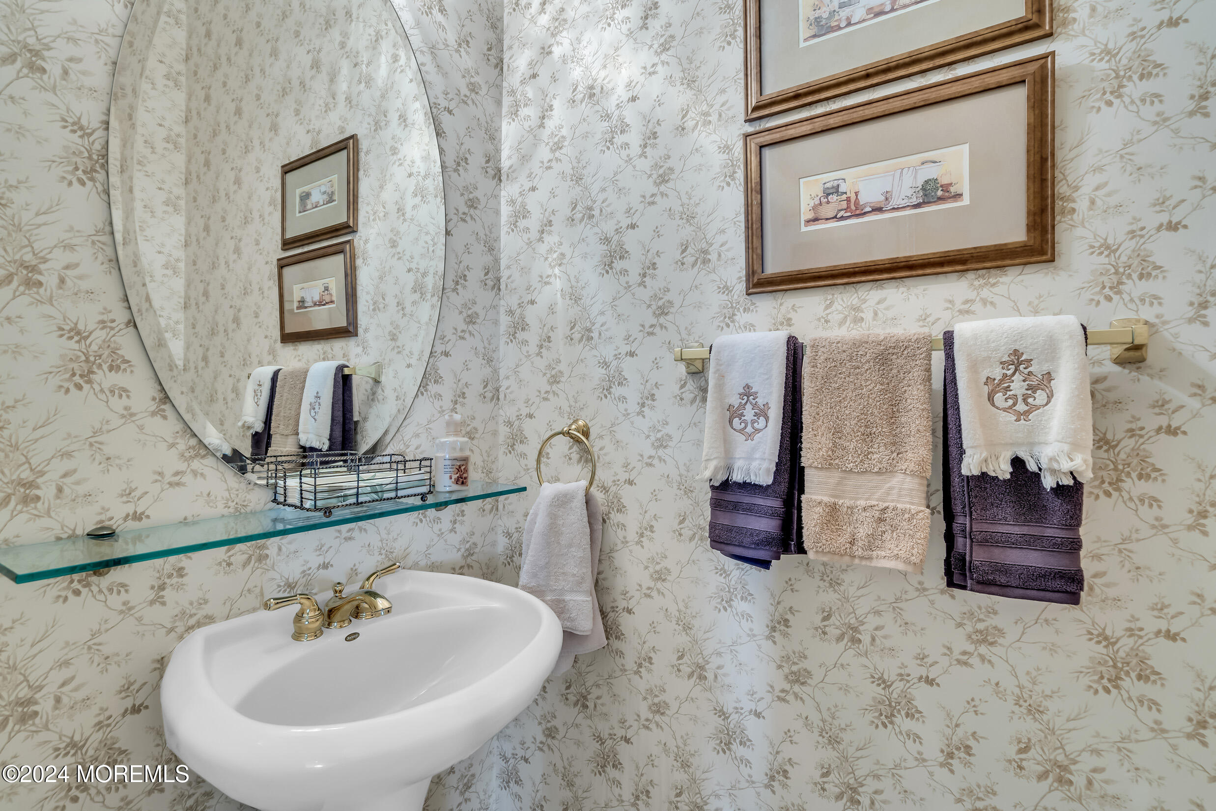 14 Headwaters Place Barnegat, NJ 08005 - Photo 39 of 68 a bathroom with a sink and a mirror