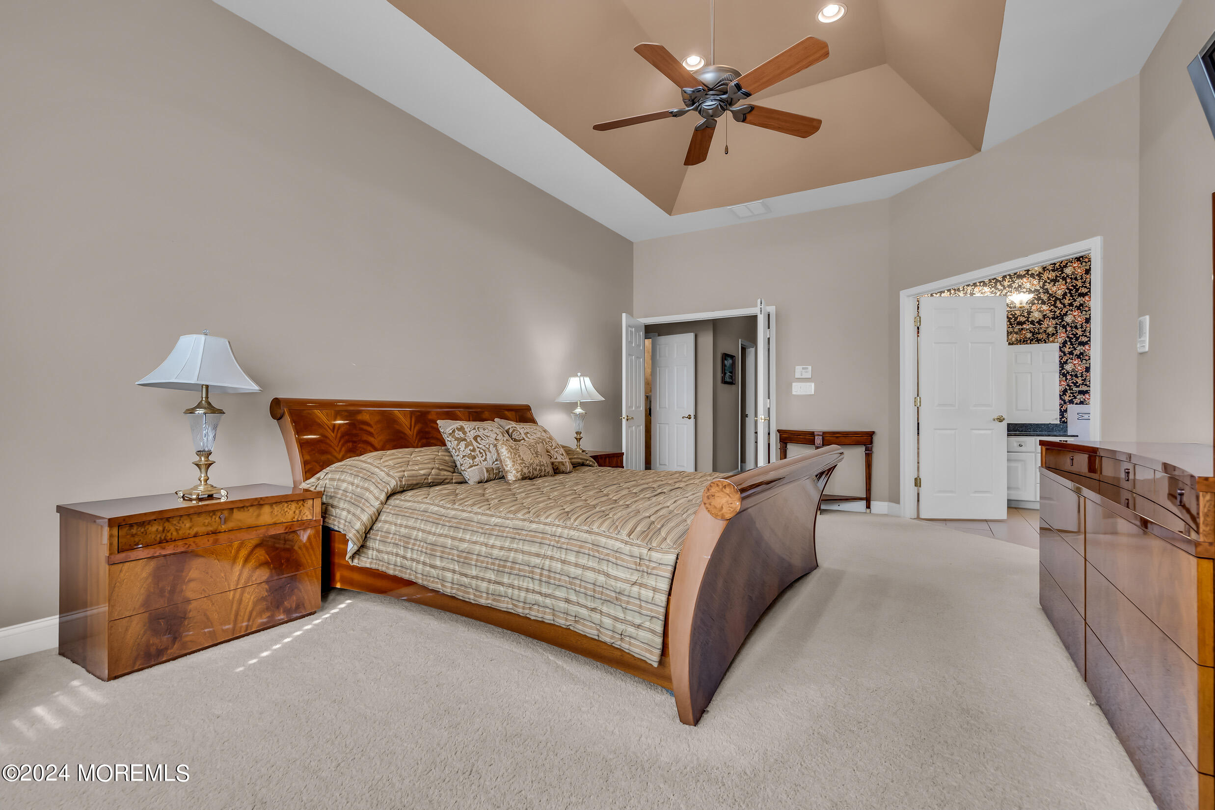 14 Headwaters Place Barnegat, NJ 08005 - Photo 43 of 68 a bedroom with bed and ceiling fan