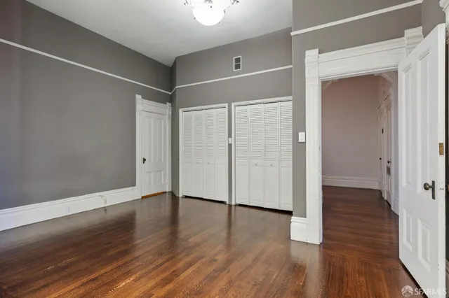 a view of wooden floor