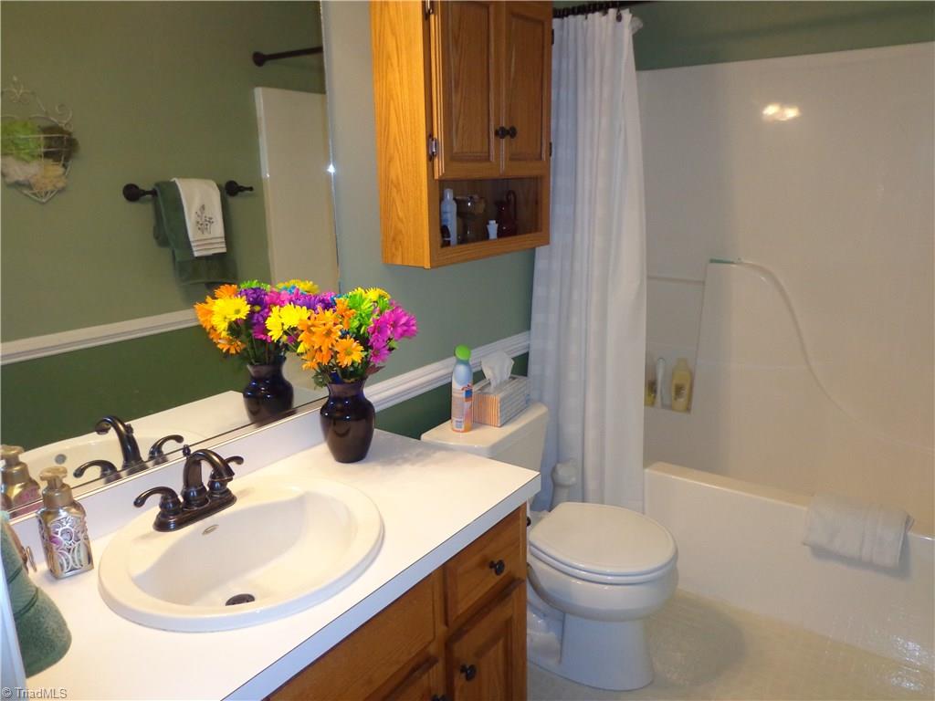 9009 Racine Road Pleasant Garden, NC 27313 - Photo 17 of 21 Spare BA has updated Paint & Chair Rail Molding