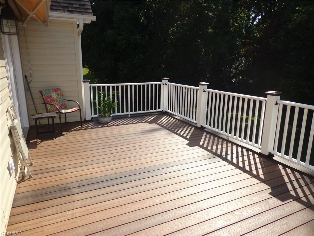 9009 Racine Road Pleasant Garden, NC 27313 - Photo 20 of 21 12 X 22 Deck with new Tamko Composite Decking- Great for Entertaining. LED lighting on steps