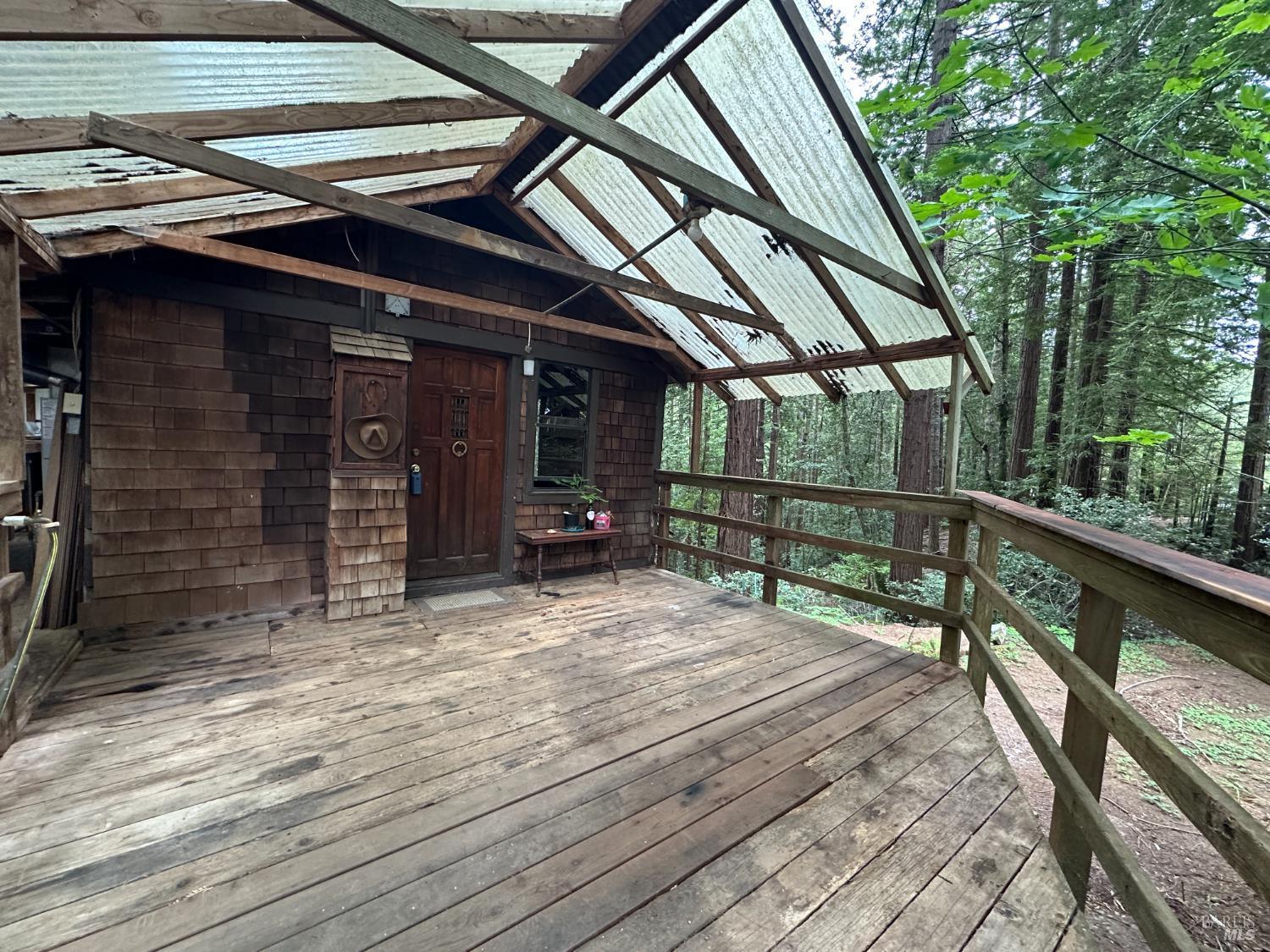 46375 Fish Rock Road Gualala, CA 95445 - Photo 1 of 1 a view of balcony with wooden floor