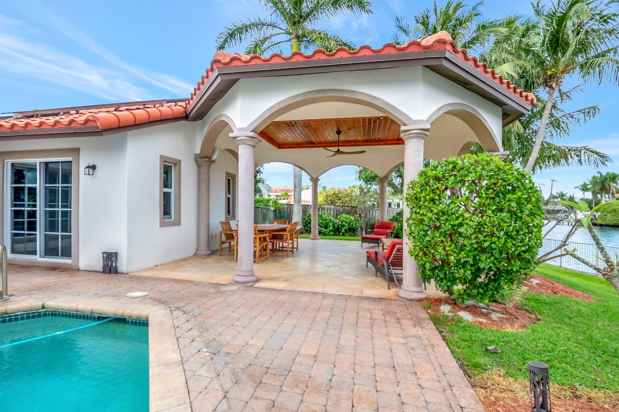 611 Southwest 15th Street Boca Raton, FL 33486 - Photo 46 of 57 Salt Water Pool & Gazebo