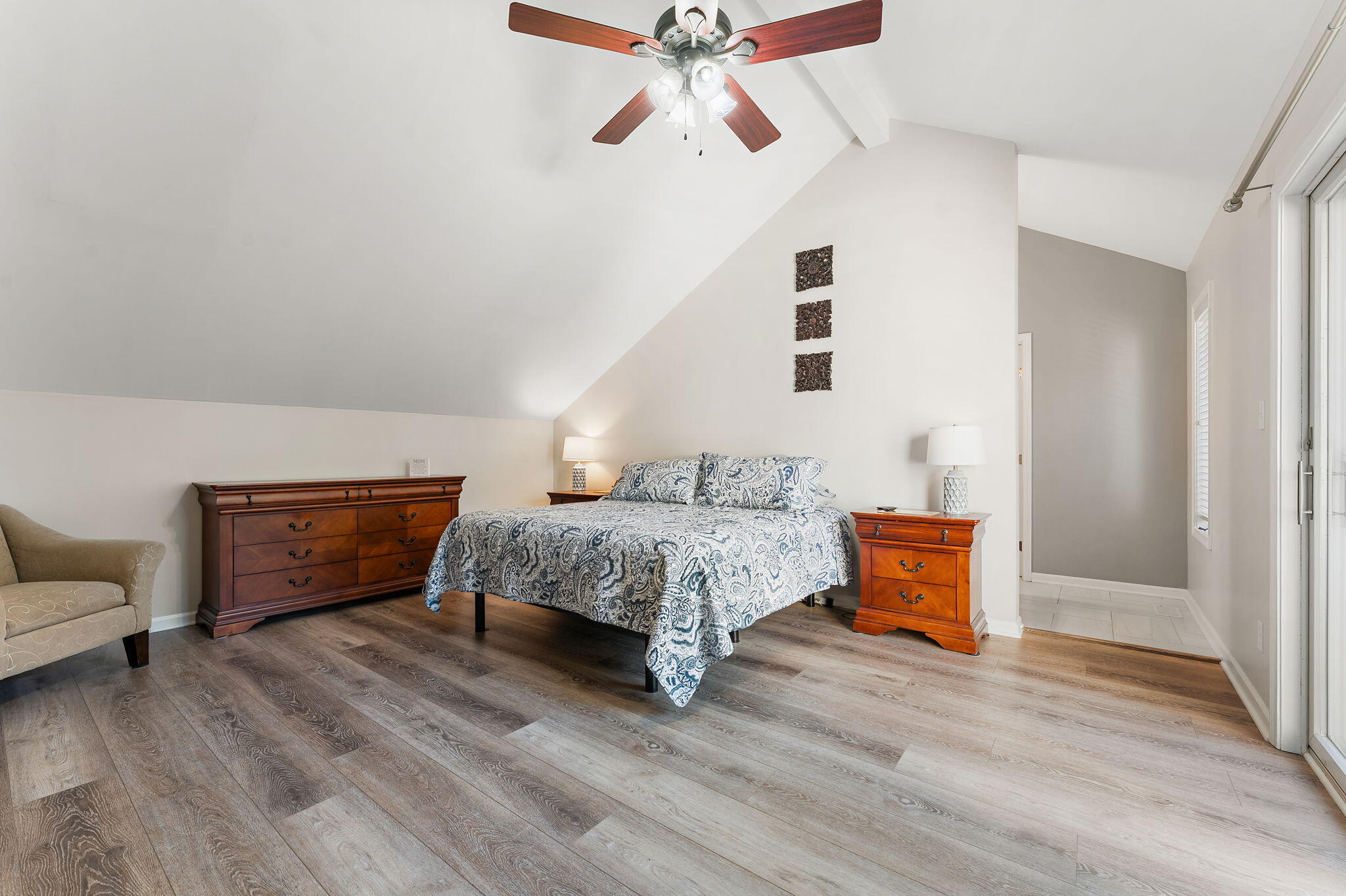 8748 Durbin Lane Crown Point, IN 46307 - Photo 23 of 47 a bedroom with a bed and a couch