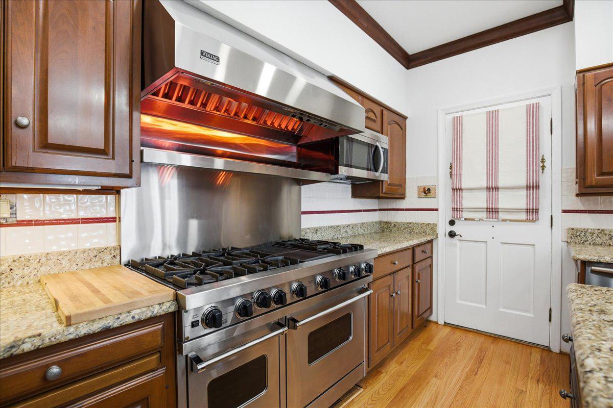 2070 Turner Road Lusby, MD 20657 - Photo 37 of 79 Viking dual-fuel 48" range and hood, mud room door