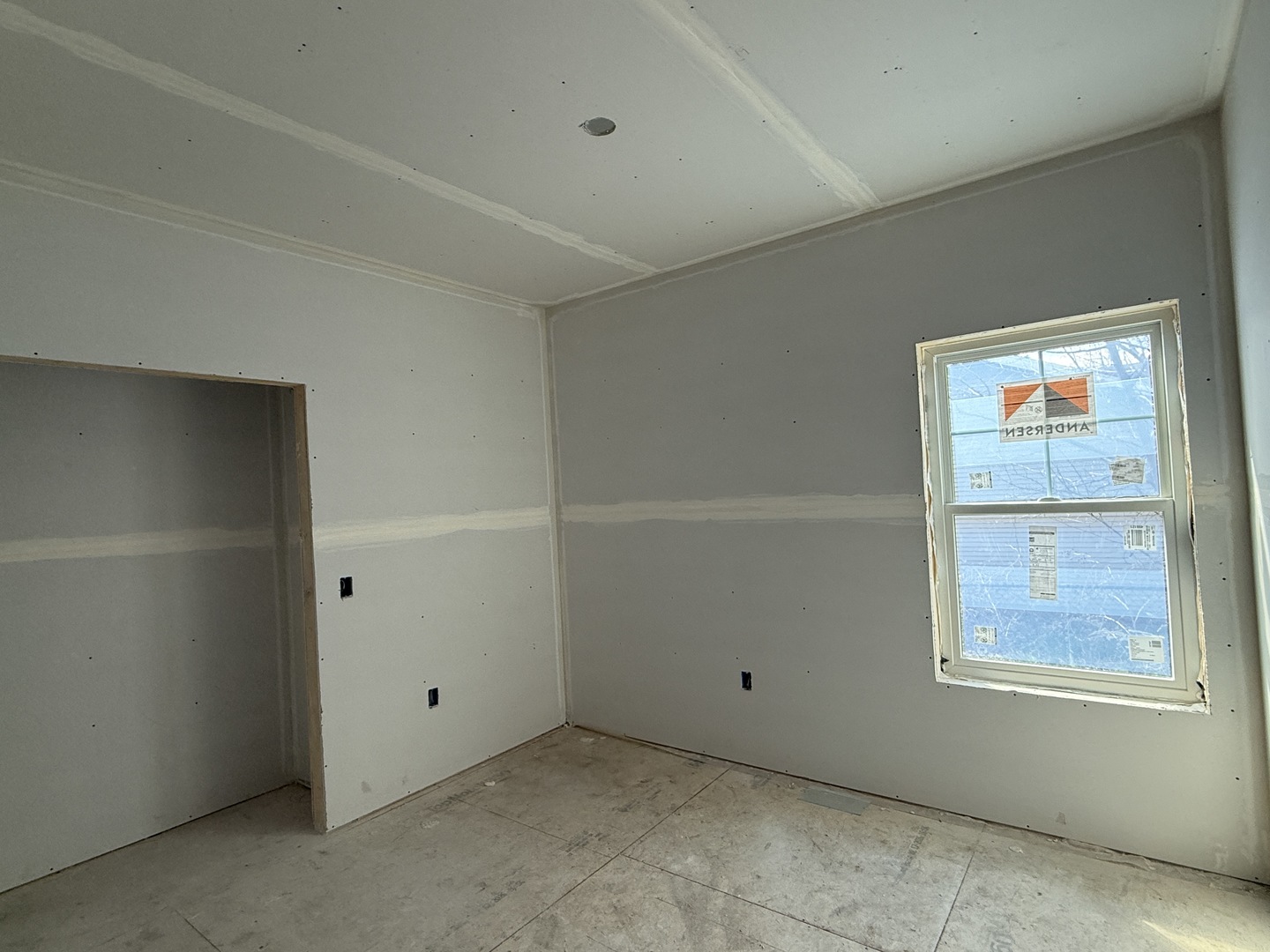 403 East Larmon Street Tolono, IL 61880 - Photo 20 of 22 a view of an empty room with a window