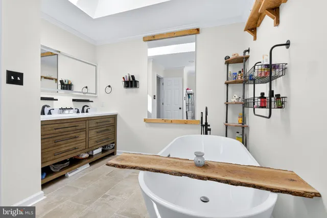 a close view of closet