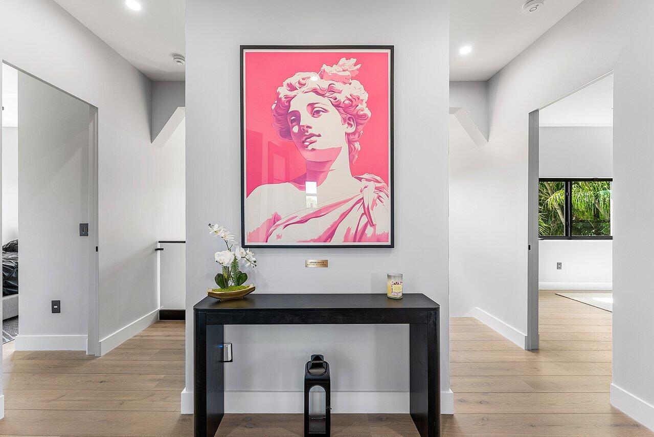 8387 Sawpine Road Delray Beach, FL 33446 - Photo 25 of 57 a view of wall painting with wooden floor