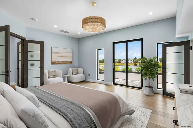 a bathroom with a granite countertop sink a mirror and a shower