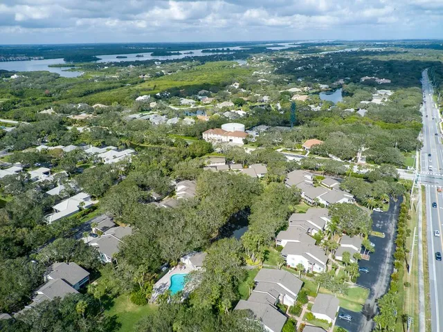 a view of lake with houses