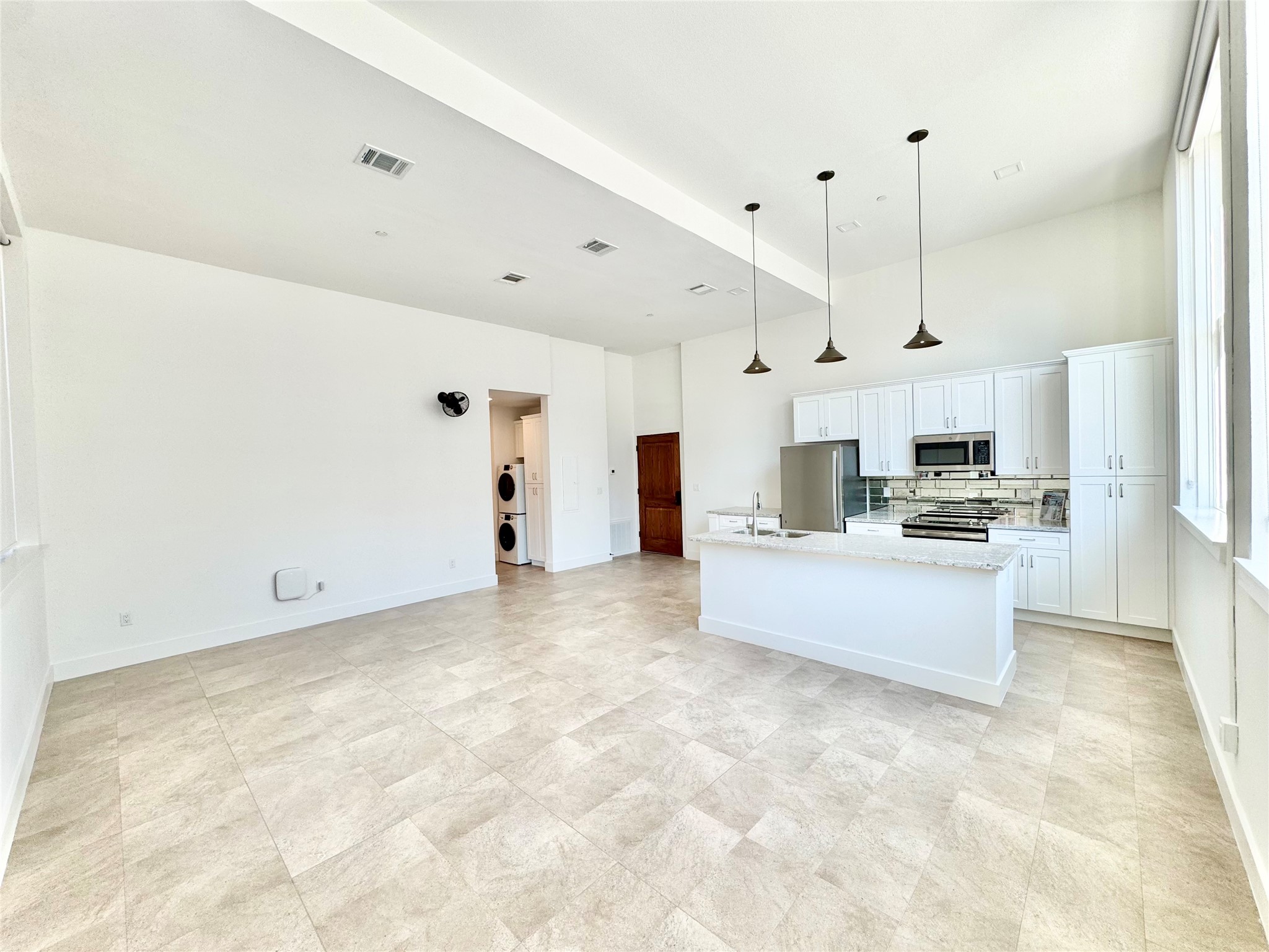 2102 Mechanic Street, Unit 101 Galveston, TX 77550 - Photo 3 of 31 Large Kitchen/Living/Dining Area