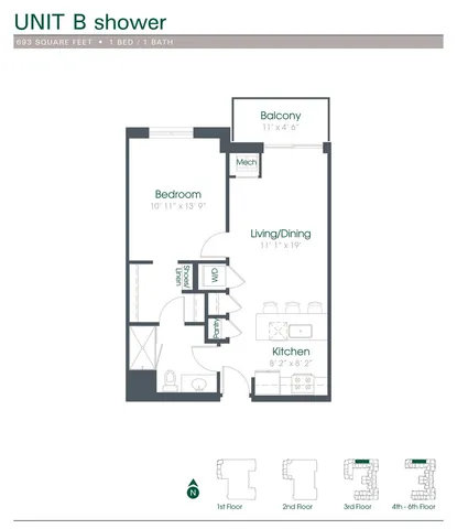 $2,298 | 255 North Addison Avenue, Unit 616, Elmhurst, IL 60126