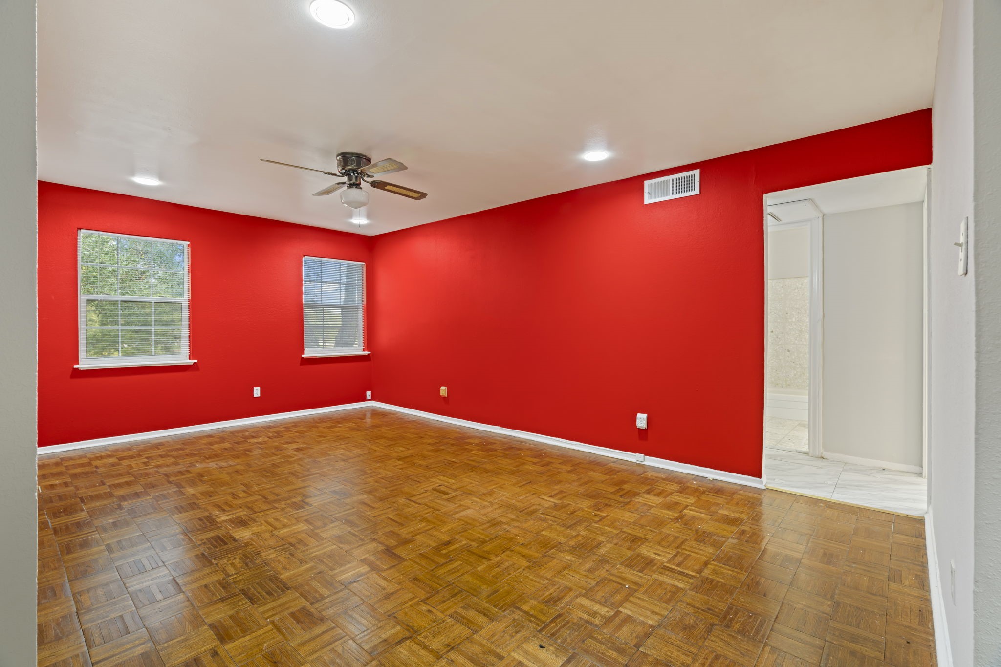 11607 Chimney Rock Road, Unit C Houston, TX 77035 - Photo 8 of 18 a view of an empty room with a window