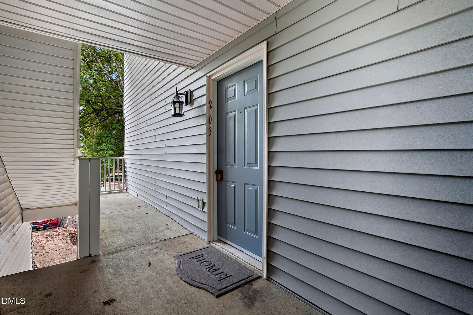 1308 Hillbrow Lane, Unit 203 Raleigh, NC 27615 - Photo 3 of 27 a view of front door and porch