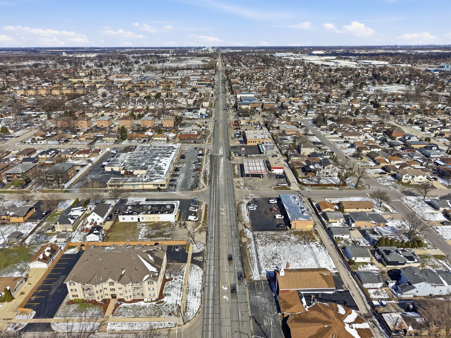 8404 South Roberts Road Justice, IL 60458 - Photo 9 of 16 an aerial view of a city