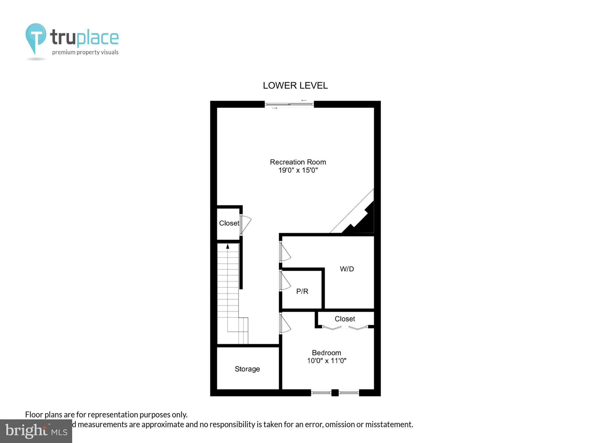 10600 Georgia Avenue Silver Spring, MD 20902 - Photo 44 of 44 Lower level floor plan