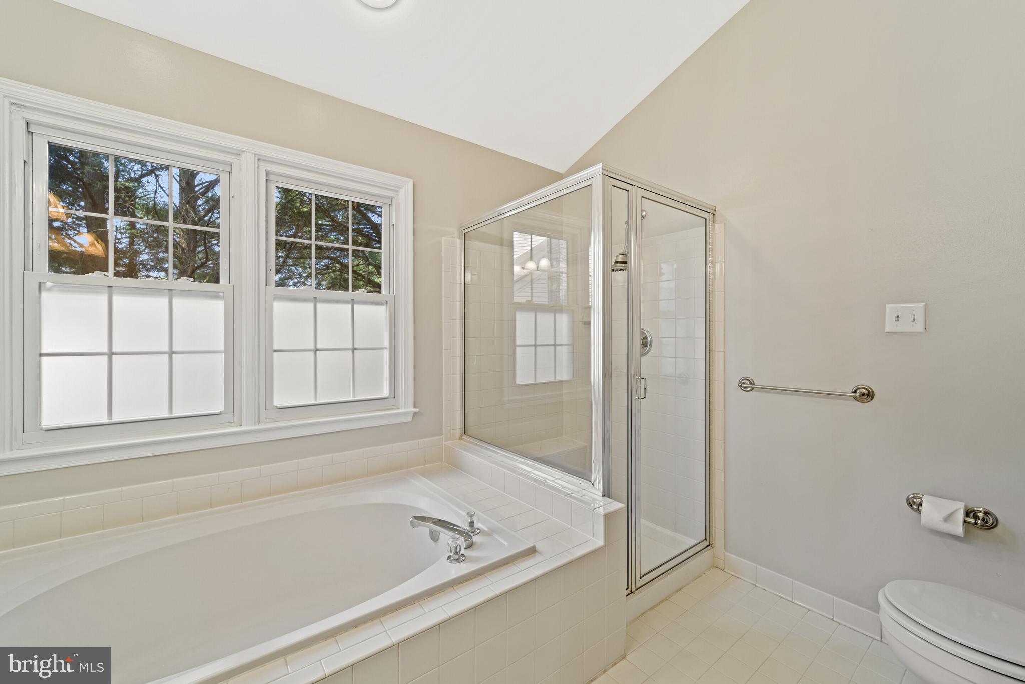 8104 Creekview Drive Springfield, VA 22153 - Photo 29 of 63 soaking tub & sep shwr