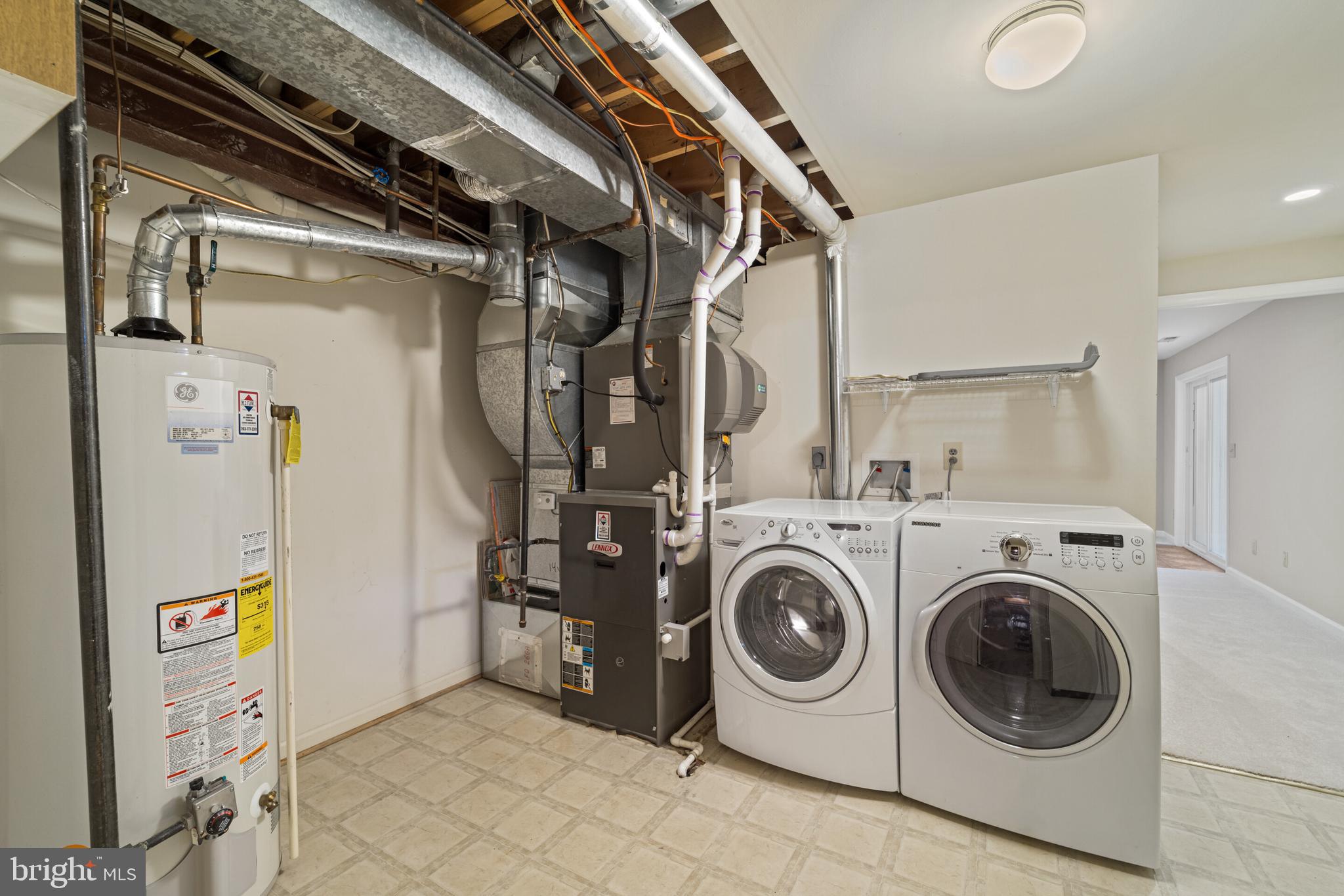 8104 Creekview Drive Springfield, VA 22153 - Photo 49 of 63 Laundry and utility room