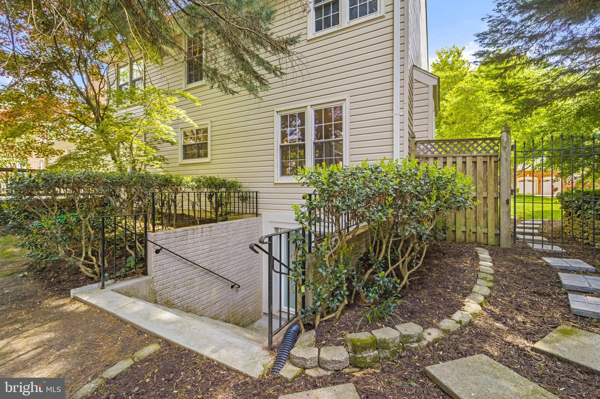 8104 Creekview Drive Springfield, VA 22153 - Photo 54 of 63 Walk-out to rear yard