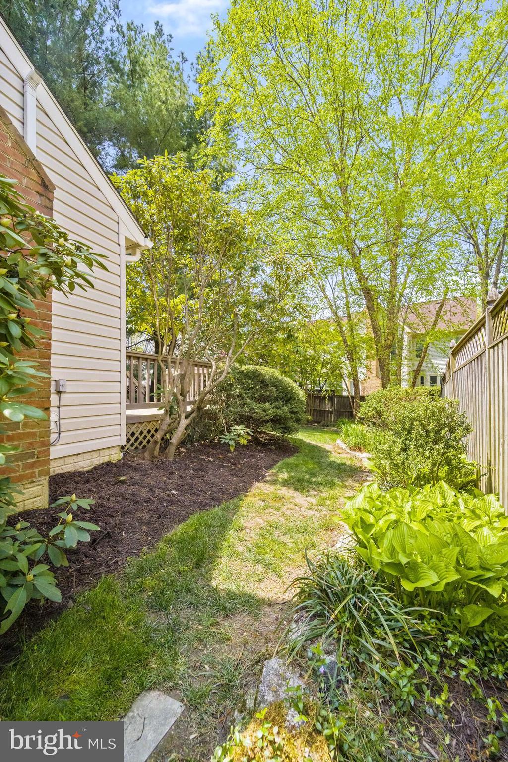 8104 Creekview Drive Springfield, VA 22153 - Photo 60 of 63 Side yard North Side