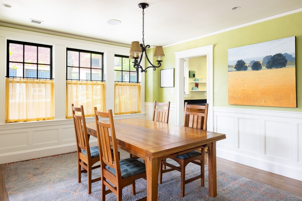 87 Greenough Street, Unit 2 Brookline, MA 02445 - Photo 6 of 23 a dining room with furniture and window