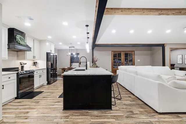 a house with a outdoor space