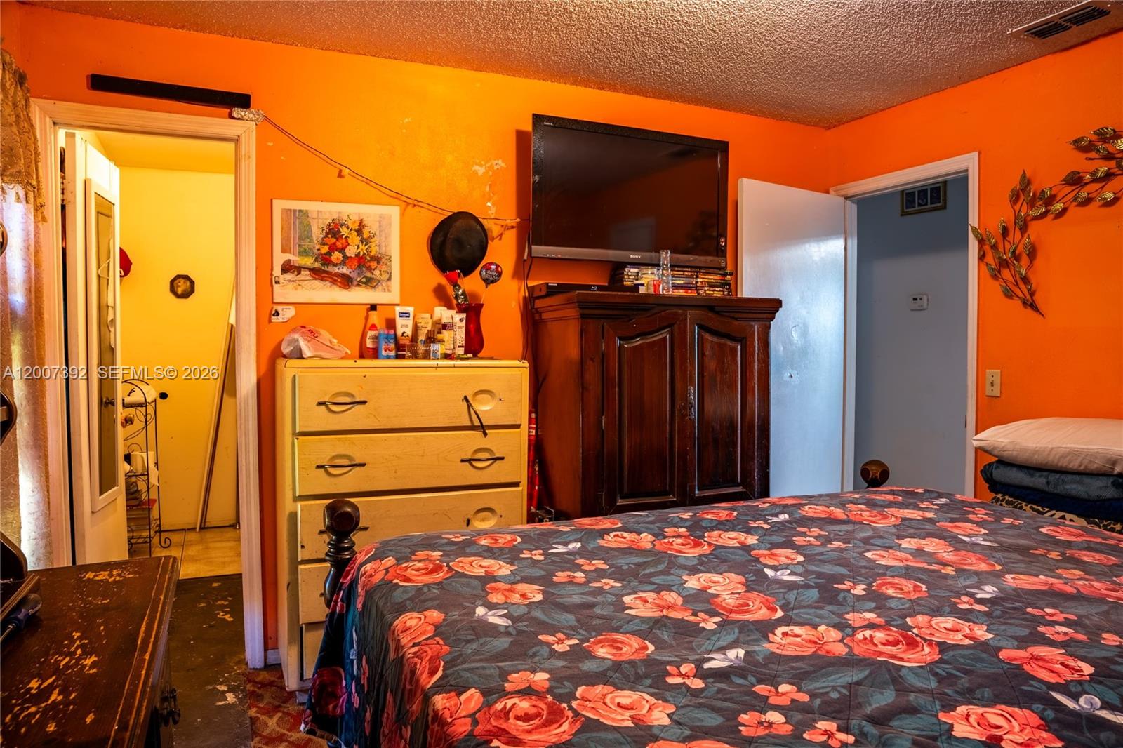 6924 Holly Creek Road Mount Dora, FL 32757 - Photo 6 of 25 a bed room with a bed and a television