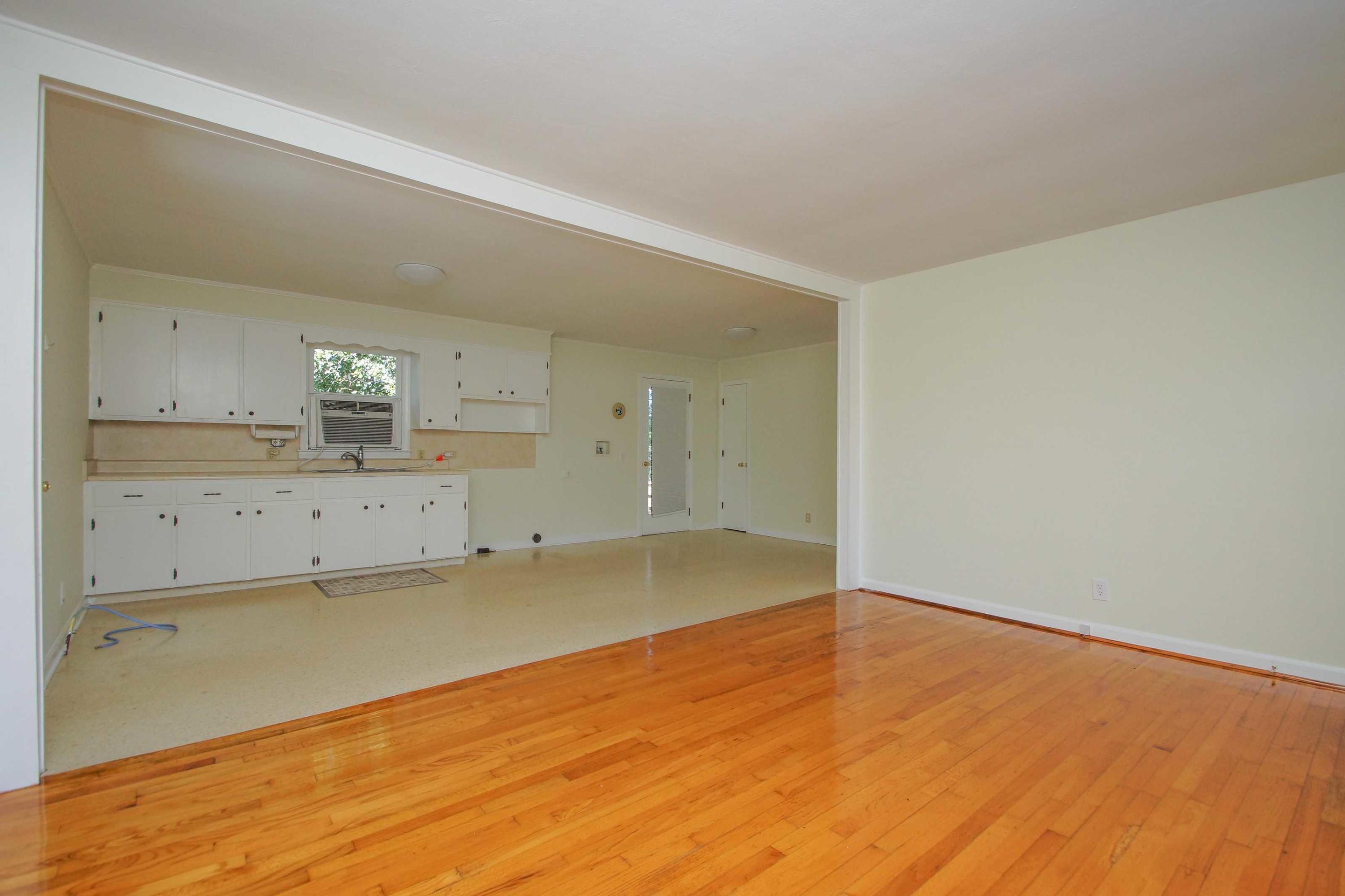 361 Power Dam Road Rocky Mount, VA 24151 - Photo 13 of 25 a view of a kitchen with wooden floor