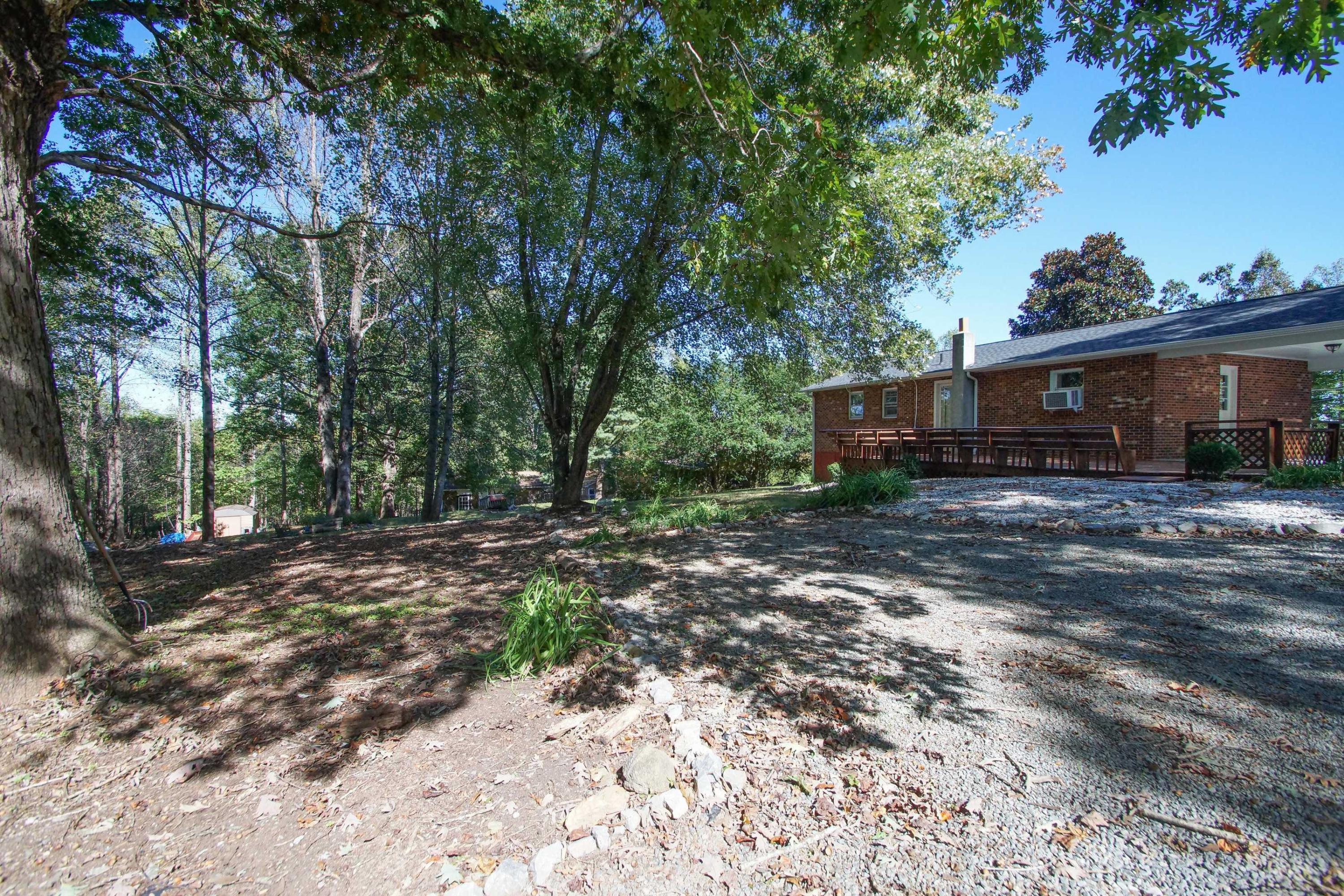 361 Power Dam Road Rocky Mount, VA 24151 - Photo 8 of 25 a view of a house with backyard and trees