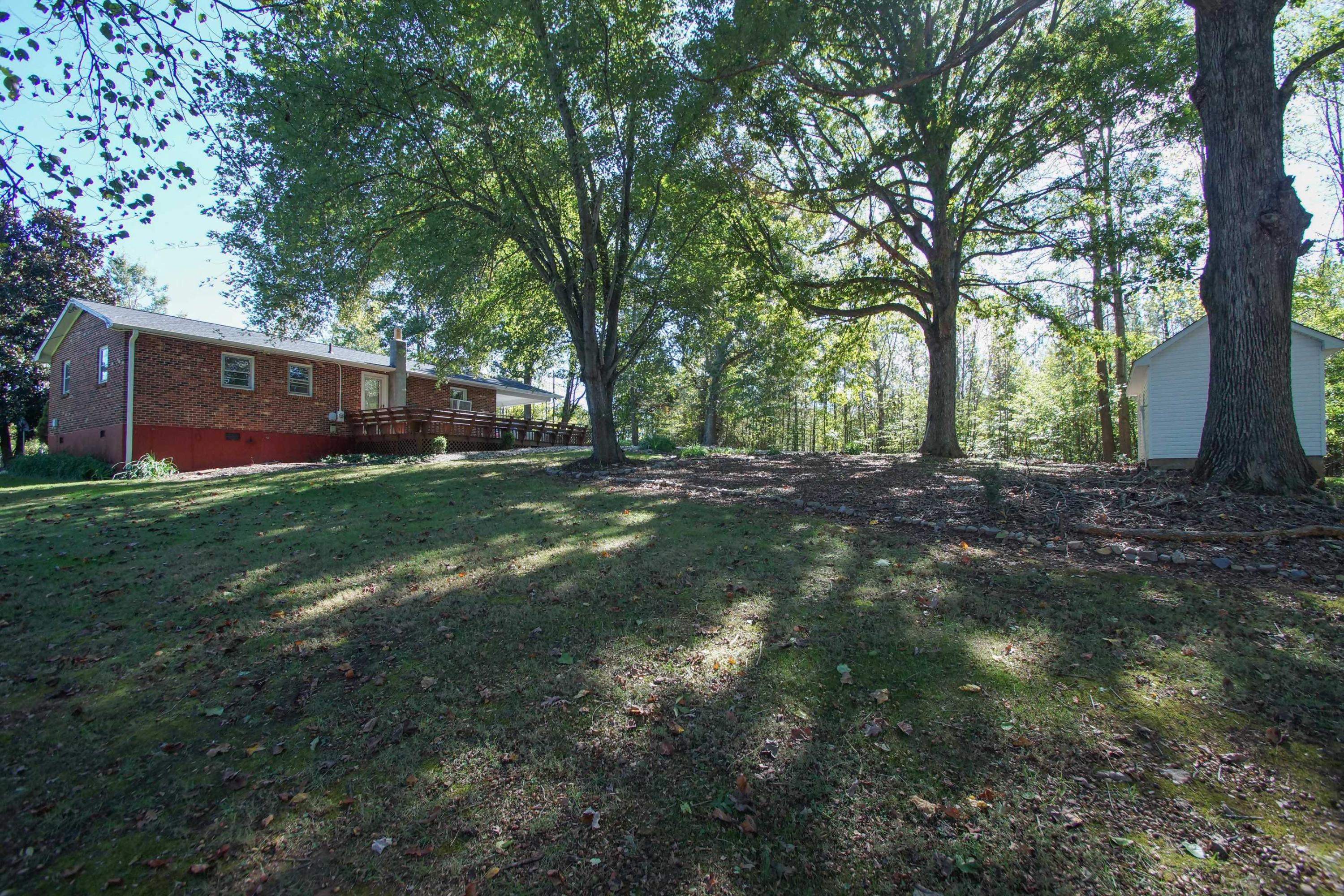 361 Power Dam Road Rocky Mount, VA 24151 - Photo 9 of 25 a view of a yard with large trees