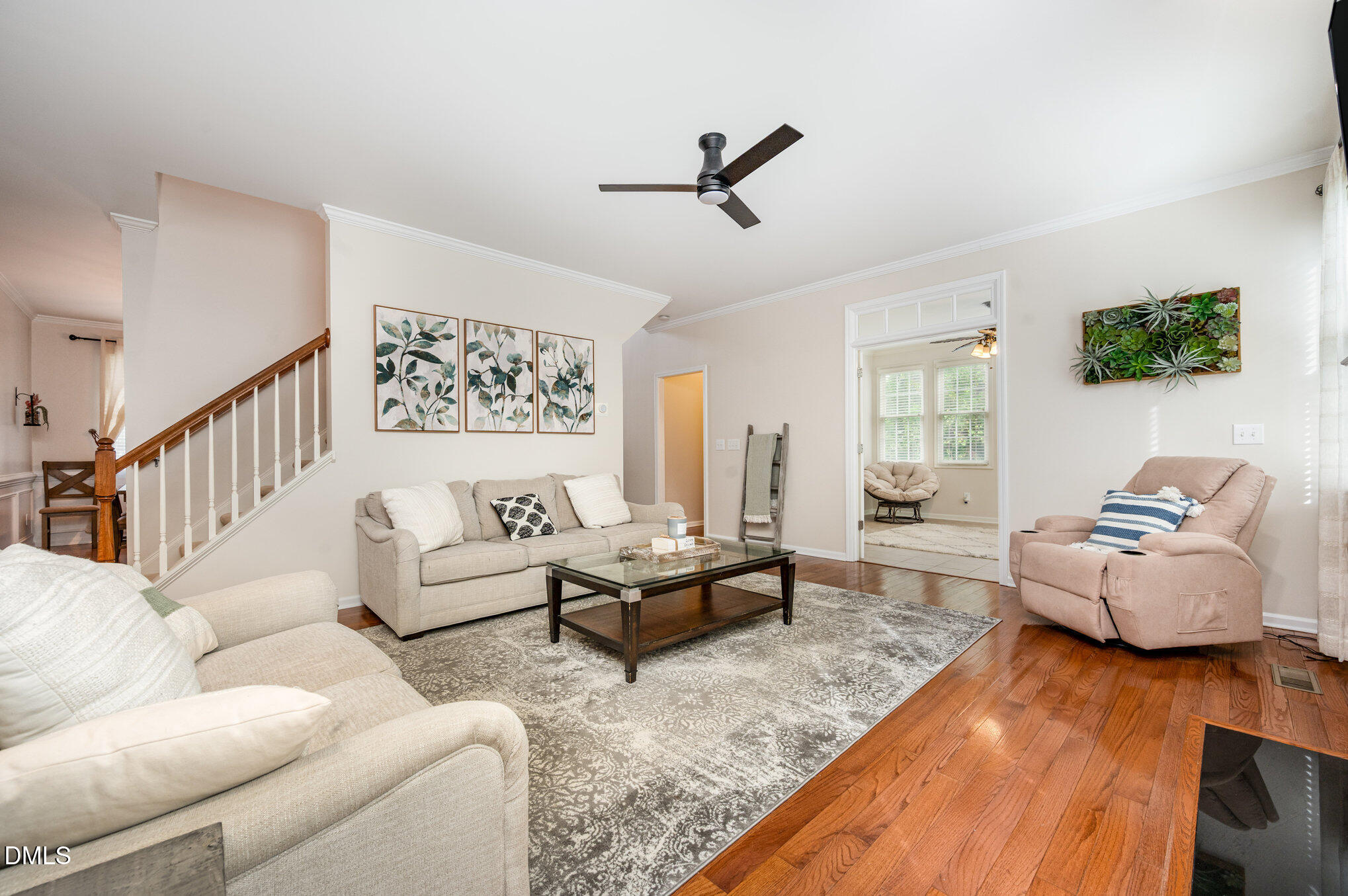 2116 Covered Bridge Court Raleigh, NC 27614 - Photo 12 of 36 a living room with furniture and a window