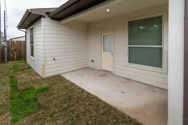 a view of a small house