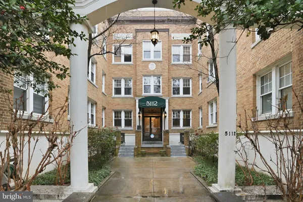 a front view of a building