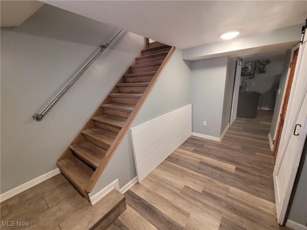 145 Maplewood Avenue Rittman, OH 44270 - Photo 22 of 40 Basement Staircase