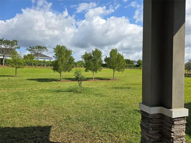 a view of a golf course