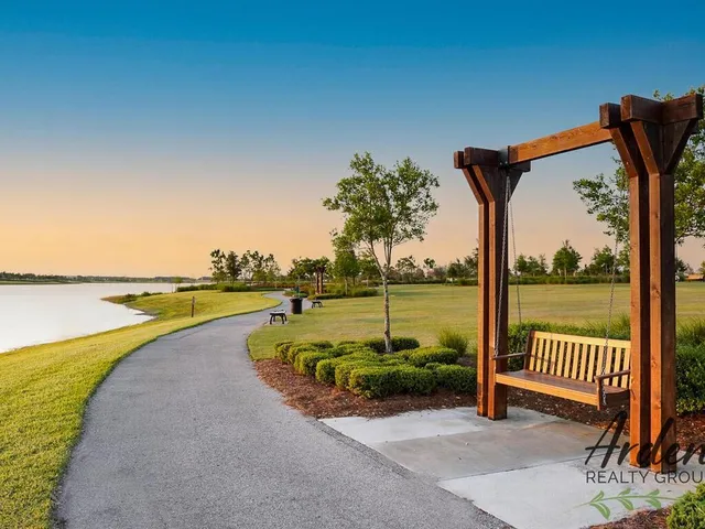 a view of a swimming pool with a ocean view
