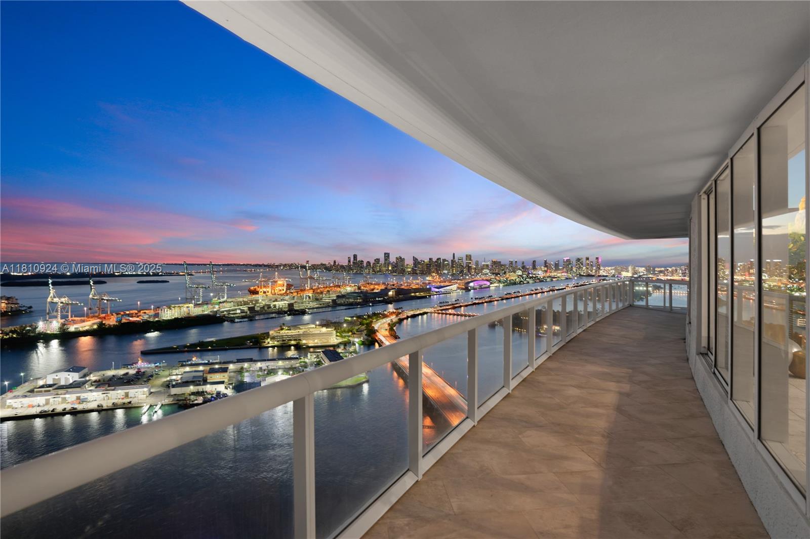 450 Alton Road, Unit PH1 Miami Beach, FL 33139 - Photo 44 of 47 a view of a city from a balcony