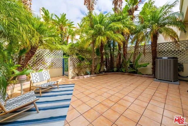 a view of backyard and trees