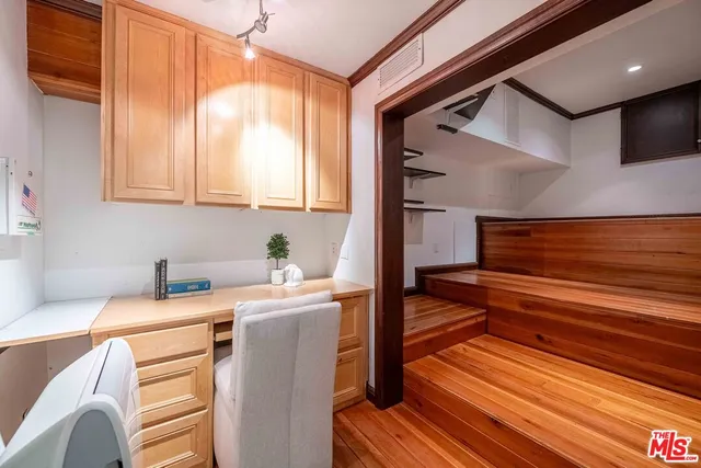 a view of water heater room