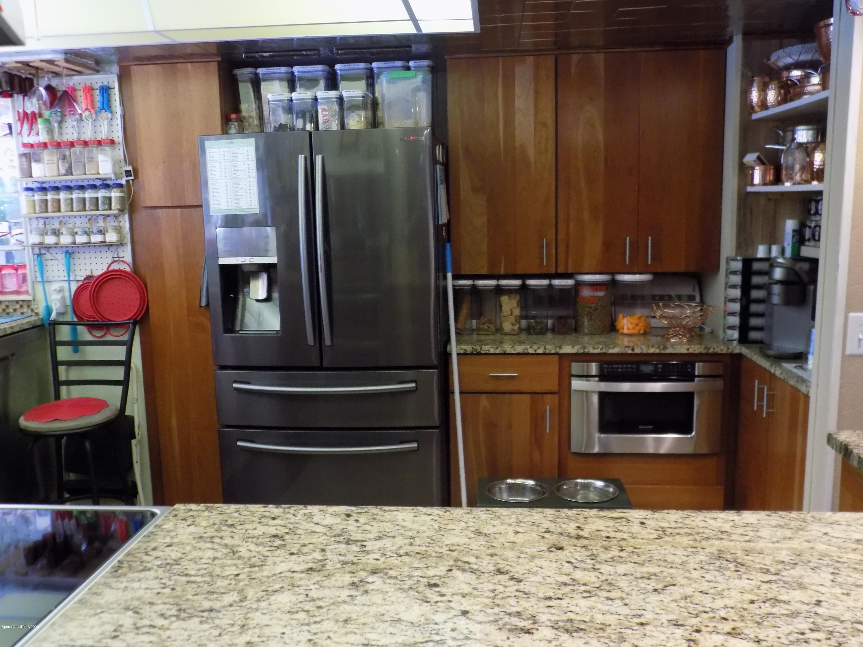1271 Creel Road Northeast Palm Bay, FL 32905 - Photo 7 of 33 Note built in microwave