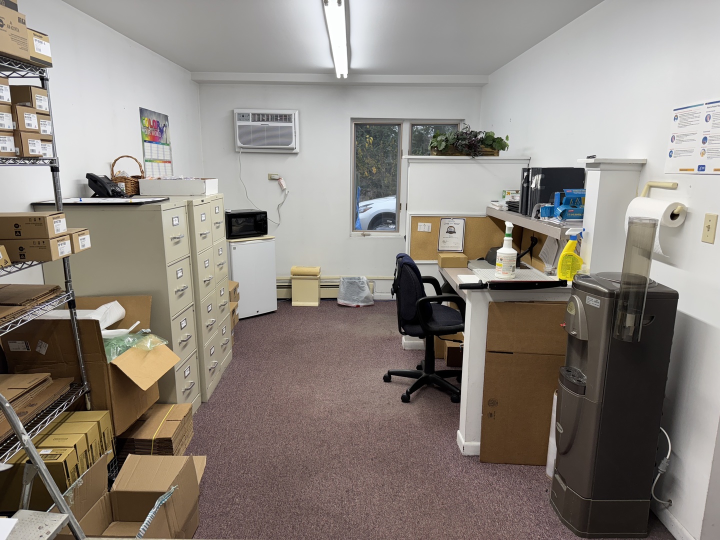 2936 Bernice Road Lansing, IL 60438 - Photo 12 of 28 a view of a workspace with furniture and a workspace
